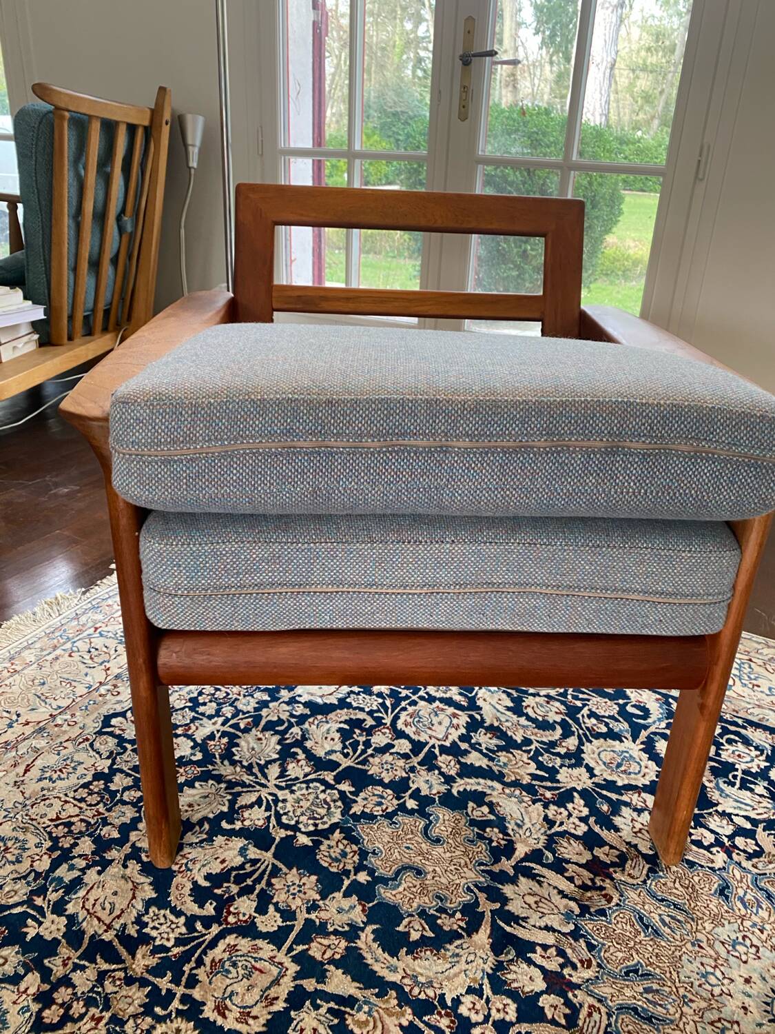 Danish Komdort armchair pair in teak – 1960s