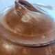 Soup tureen, vegetable dish, serving platter in Saint Amand stoneware from Puisaye.