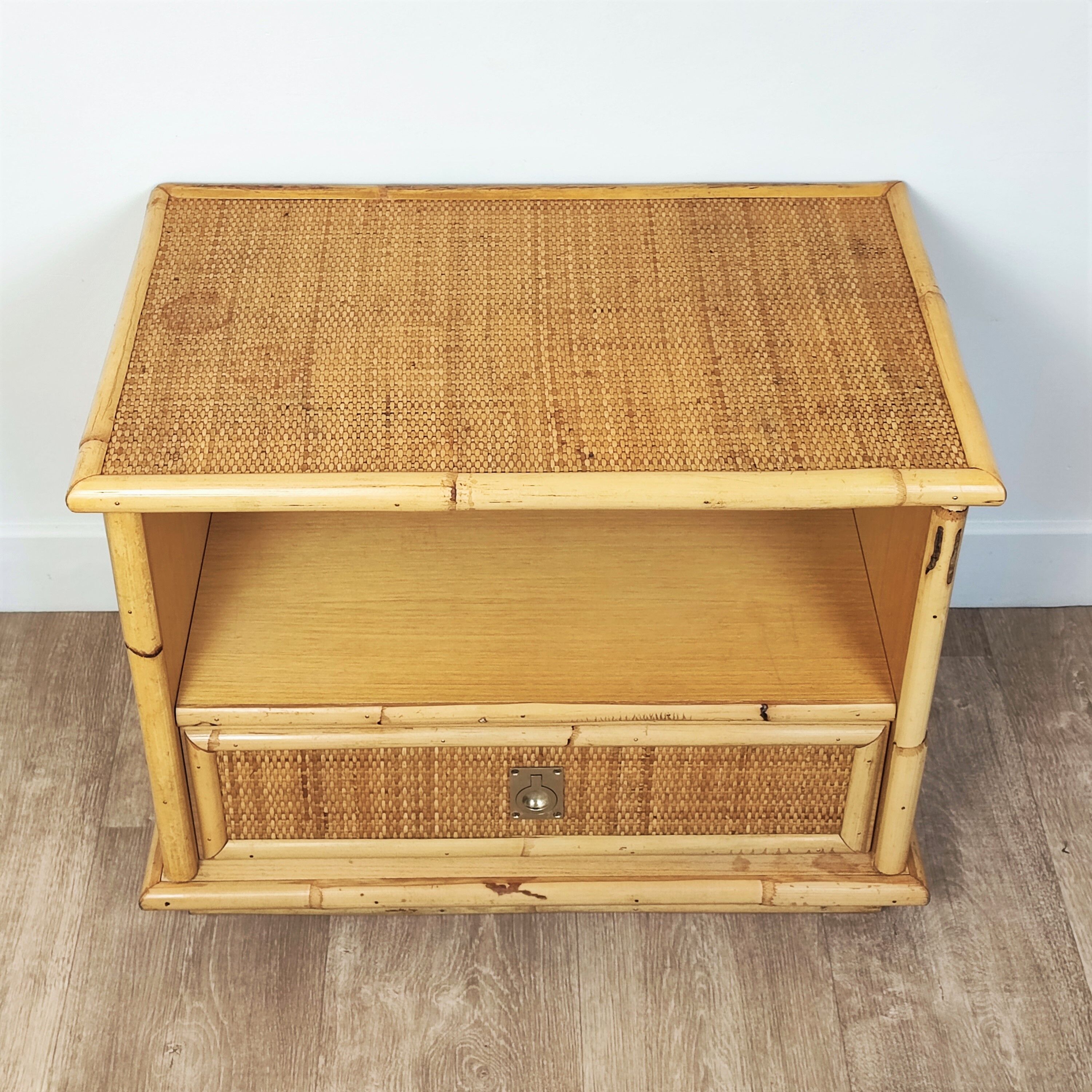 Rattan bedside Dal Vera