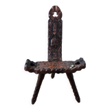 Brutalist tripod chair 1960