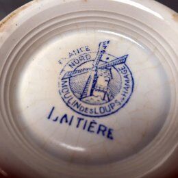 Old bowl in earthenware