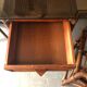 Bamboo desk and armchair, rattan 70s/80s