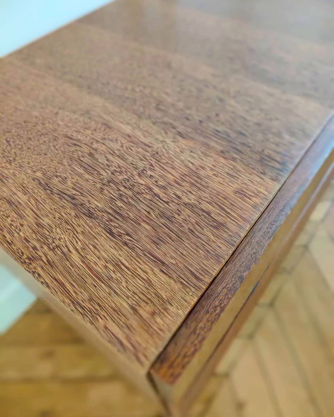 Buffet bas/ Enfilade vintage rénovée, style moderniste, années 60
