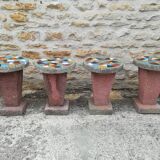 Mosaic stools