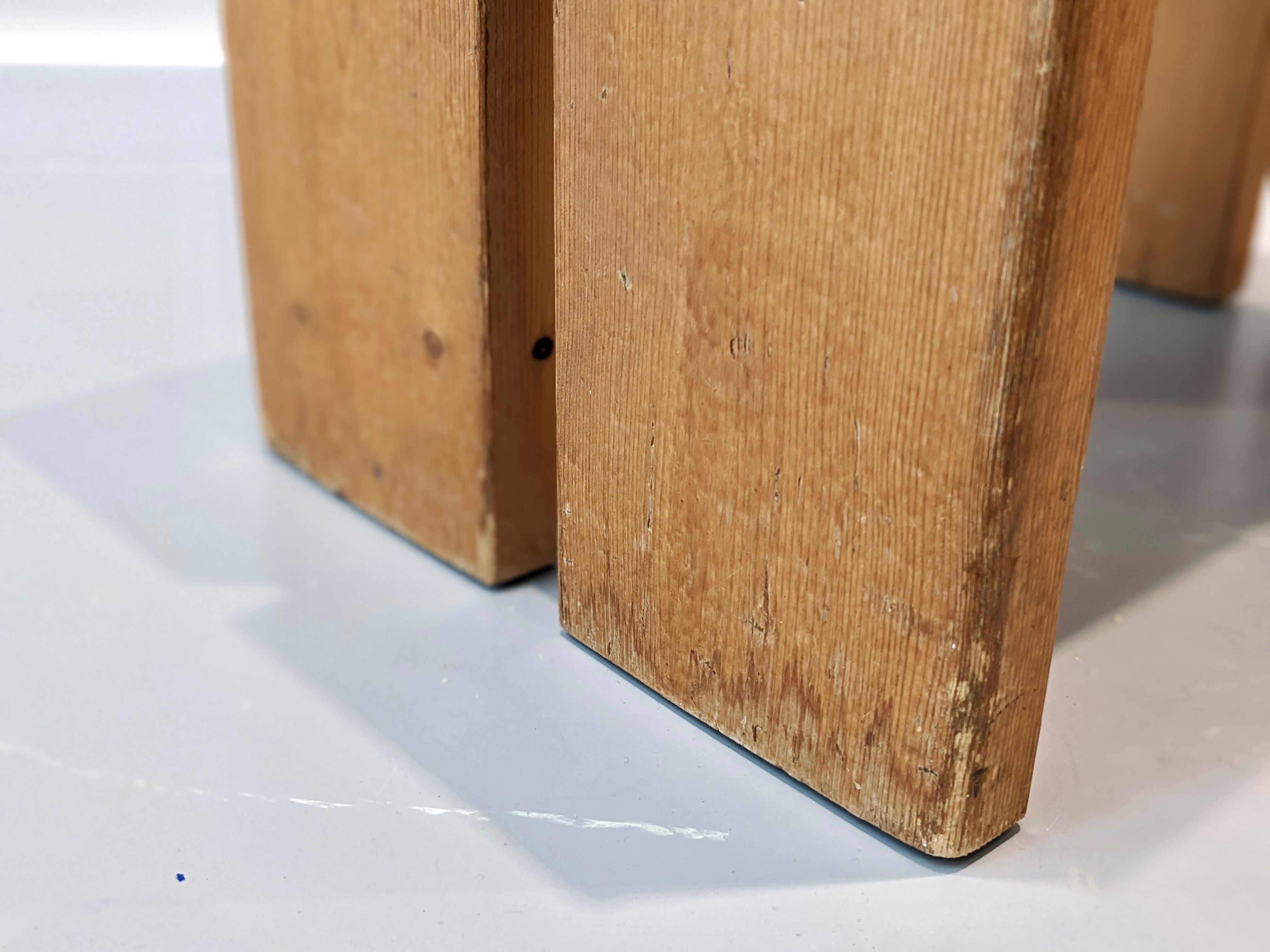 Stool for the apartments "Les Arcs" of Charlotte Perriand