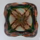 Mid-century Ashtray from Metallurgical Glass,by Glasswork Novy Bor,1960's.