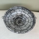 Handcrafted glazed ceramic architectural cup