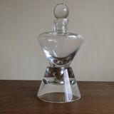 Bauhaus 1970s Scandinavian Modernist Crystal Carafe