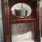 Cheminée en bois