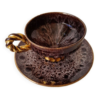 Tasse à thé ou chocolat Marius Giuge Vallauris