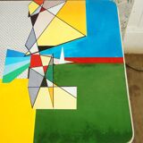 Children's desk & its lamp late 80s
