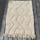 Tapis berbère blanc