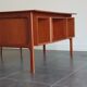 Arne Vodder teak Scandinavian Desk Manufactured By Sibast, 1960s