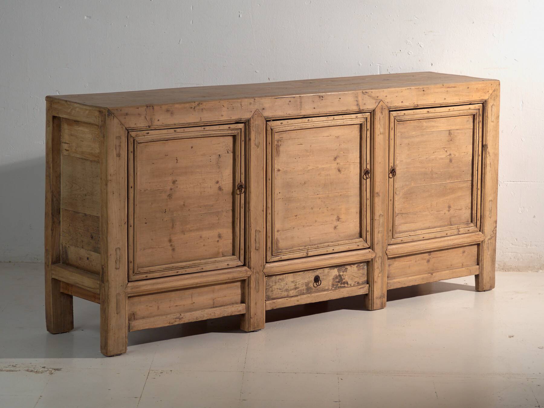 Antique sideboard with three doors (circa 1900) #38