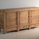 Antique sideboard with three doors (circa 1900) #38