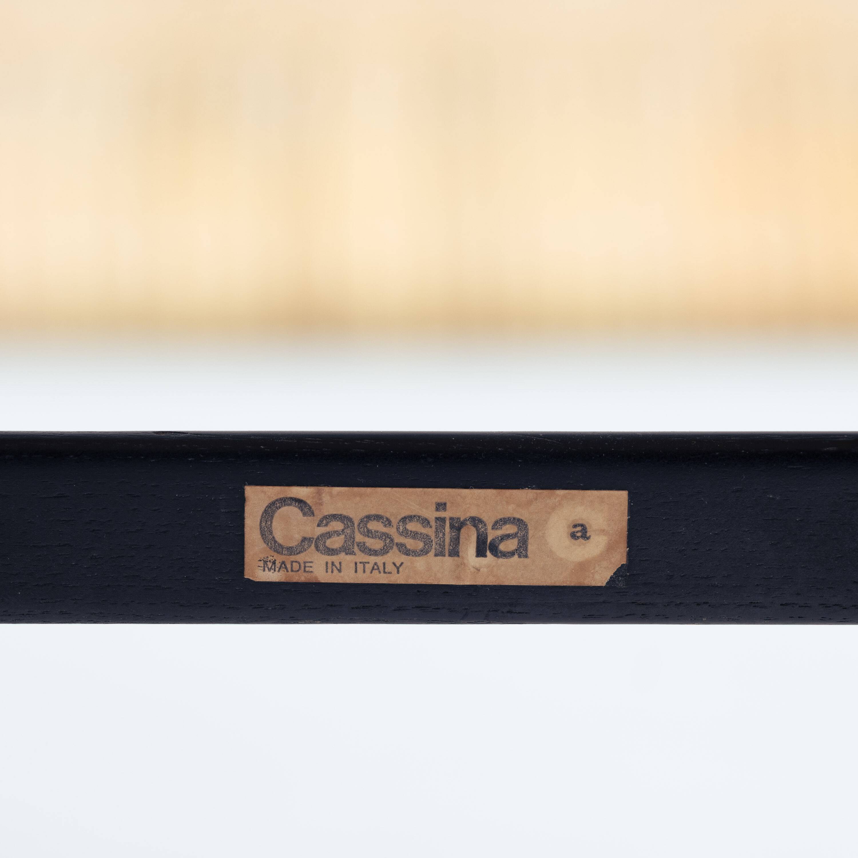 Gio Ponti SUPERLEGGERA 499 chair by Cassina, 1970s