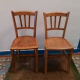 Pair of bistro chairs
