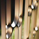 Art Deco forged steel screen