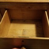 English chest of drawers nineteenth in pine