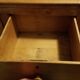English chest of drawers nineteenth in pine