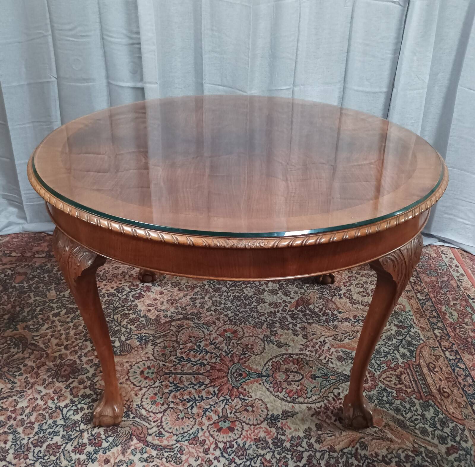 Chippendale table in mahogany Maison JELLINEK Paris