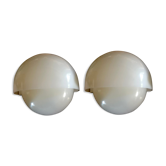 Pair of design wall lamps by Vico Magistretti for Artemide, 1970