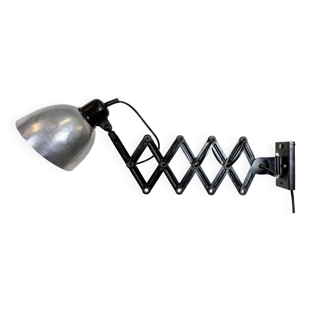 Lampe murale Anthony blanche Serge Mouille, moderne du milieu du siècle