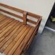 Canapé lit sofa vintage 3 places