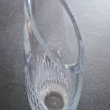 Designer crystal vase