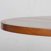 Side table/coffee table, wood and metal, 20th century