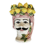 Siciline limoni vase for men, large pink