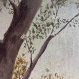 HST painting "Countryside landscape" for 19th/20th century restoration + frame