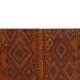 Kilim turc vintage tissé main 169x252 cm