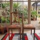 Paire de chaise vintage style Louis XVI du 19 em siècle