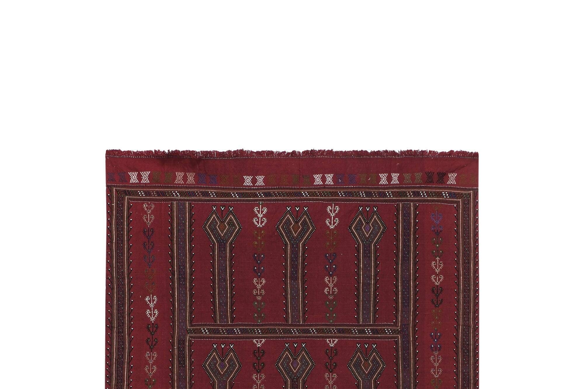 Tapis Kilim turc vintage tissé main