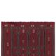 Tapis Kilim turc vintage tissé main