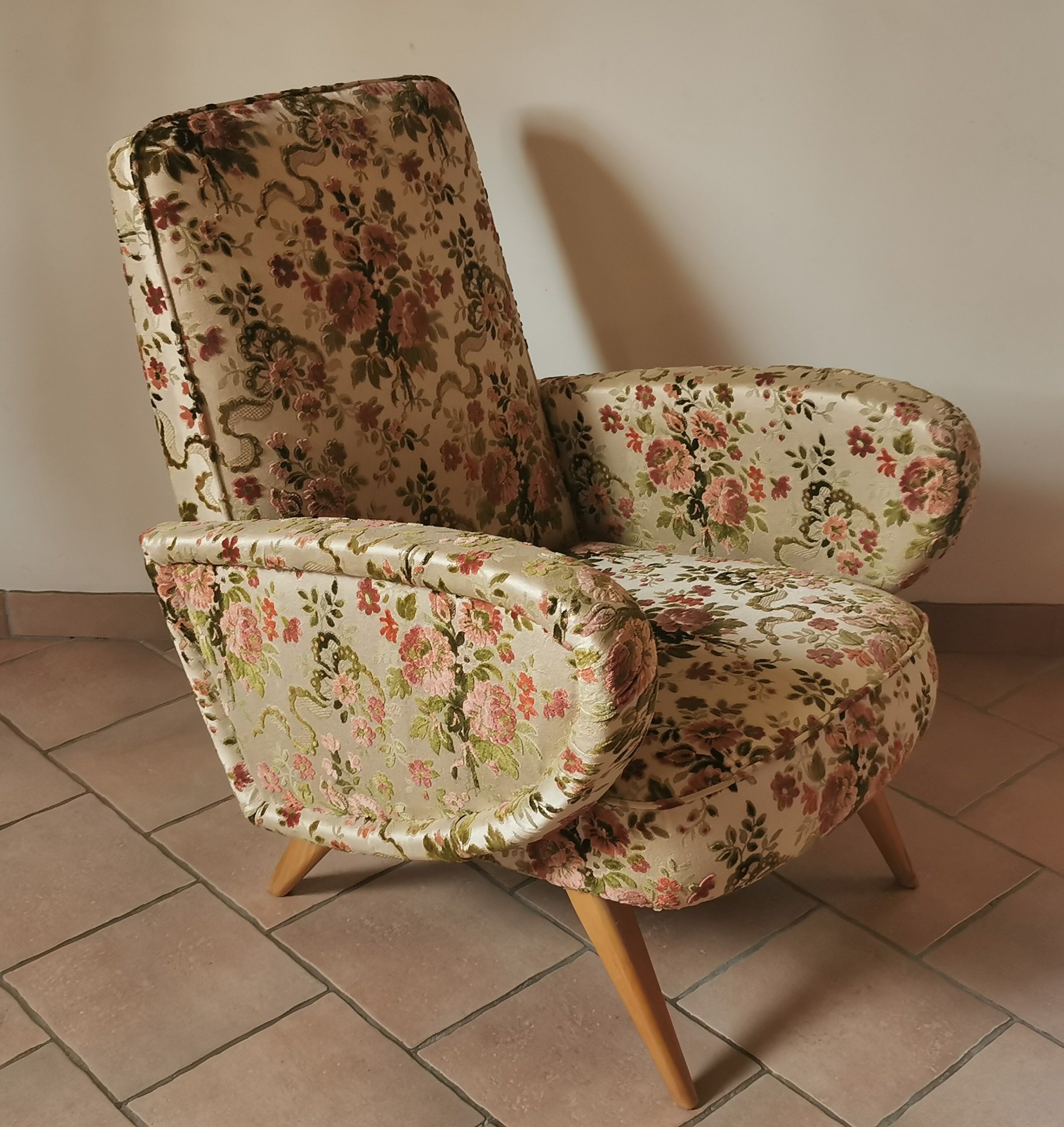 Pair of armchairs 50s/60s