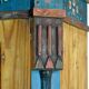 Antique German Hand Painted Cabinet, circa 1850