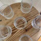 Set of 6 water glasses