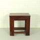 Italian Rosewood Nesting Tables with Copper Inlay