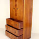 Armoire vintage Gents Compactum noyer art déco