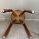 Pair of Artek stools model E60 (rare version with 4 legs), Alvar Aalto