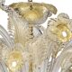 Venetian Floreal Luxury Gold Muarno Glass Chandelier