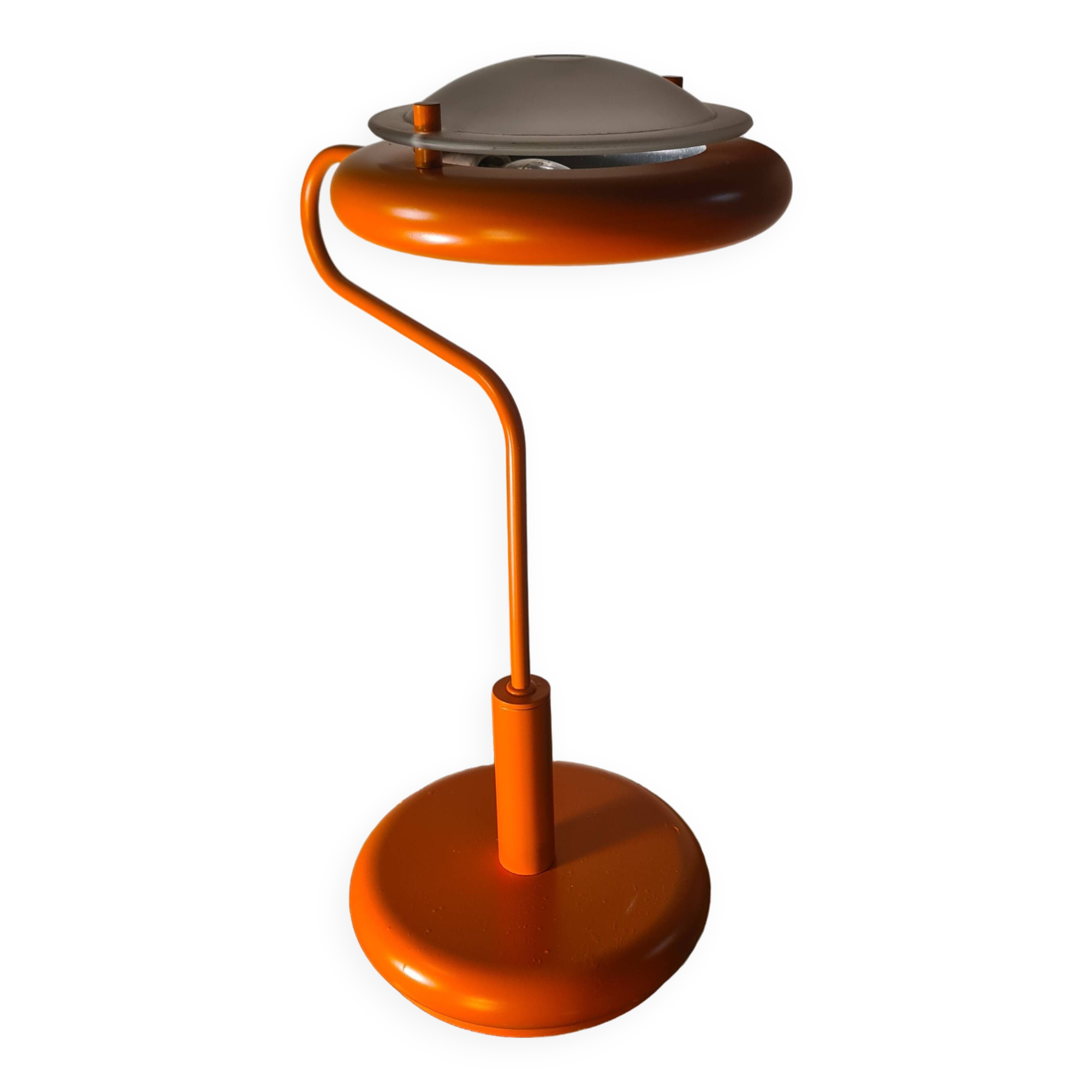 Lampe space age orange