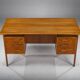 Danish Teak Boomerang Desk by Imha Mobelfabrik, 1970s