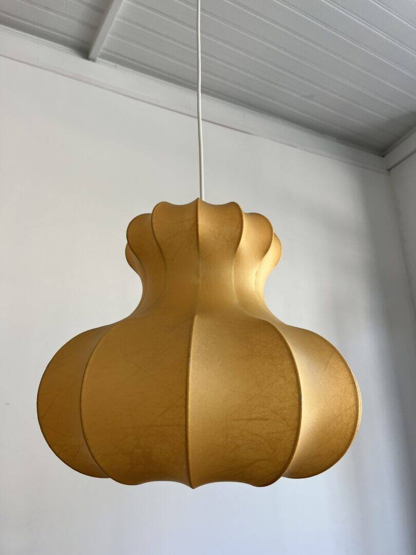 Rare cocoon pendant lamp – Goldkant Leuchten
