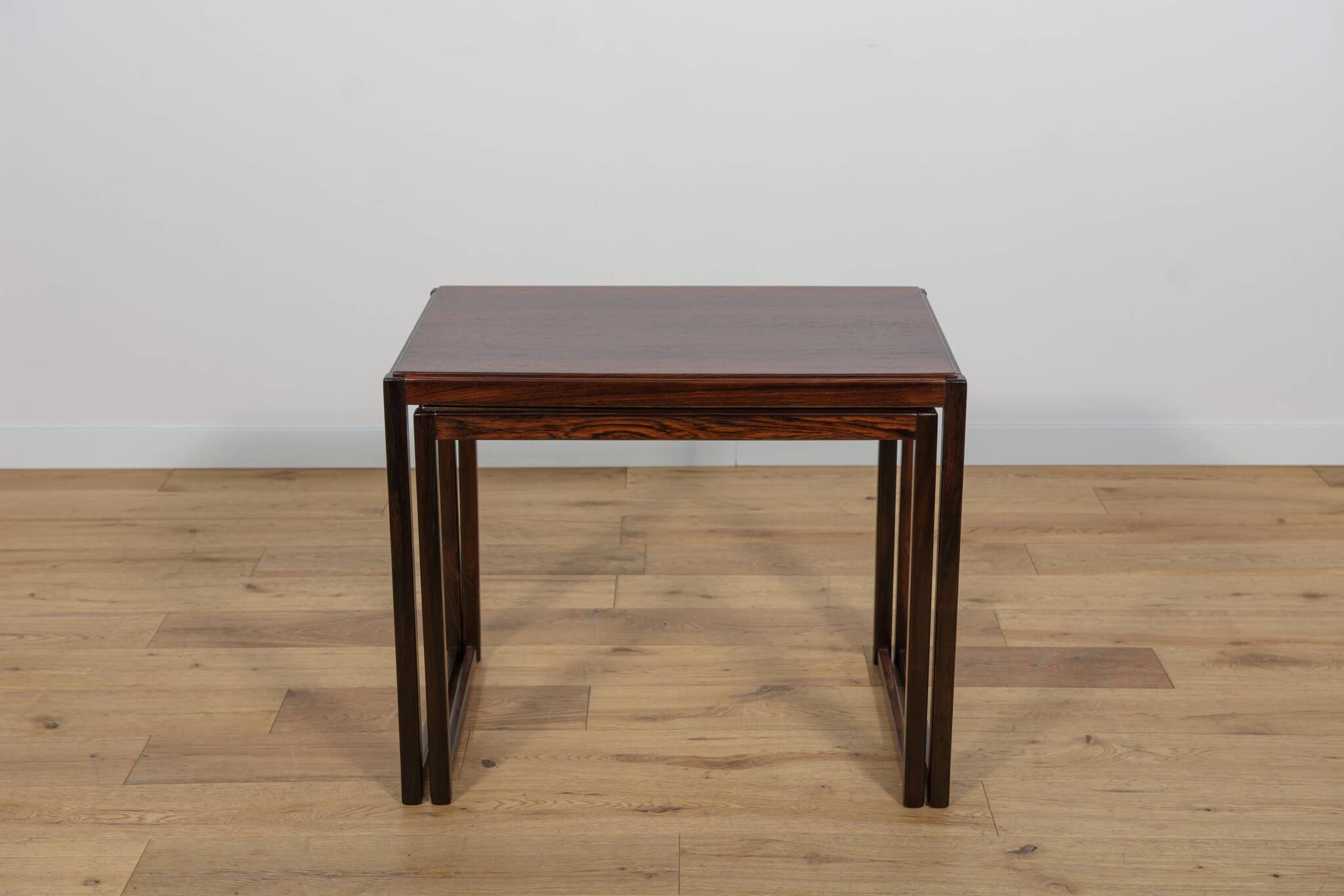 Mid-Century Rosewood Nesting Tables, 1960s, Sweden, Set of 2