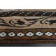 Vintage Turkish Oushak Handmade Wool Cotton Brown Area Rug 193x330