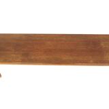 Minimalist teak bench, Sweden, 1960s