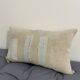 Handmade cushion in vintage fabric, Kilim style - Double-sided